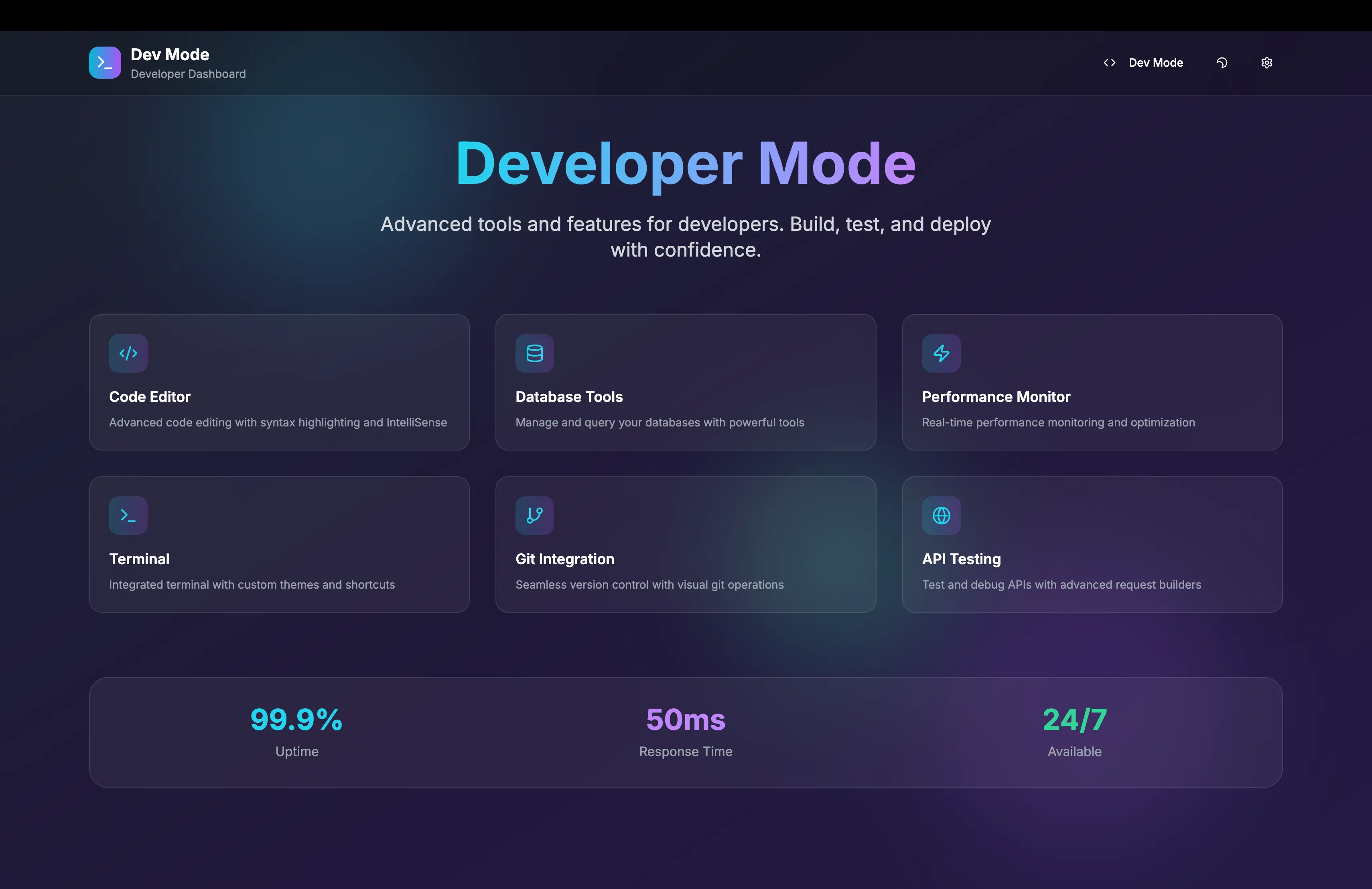 تصویر پروژه Dev Tools - جعبه ابزار توسعهدهندگان